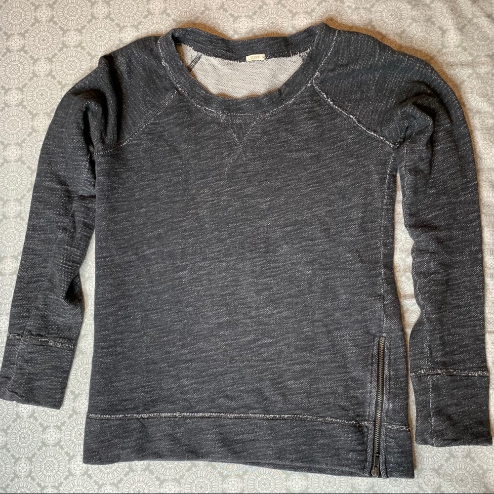J. Crew Gray Sweater Top